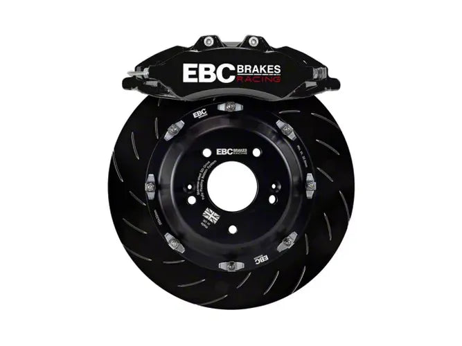 EBC Racing 2019+ BMW M235i (F44) Black 6 Piston Apollo Calipers 355mm Rotors Front Big Brake Kit