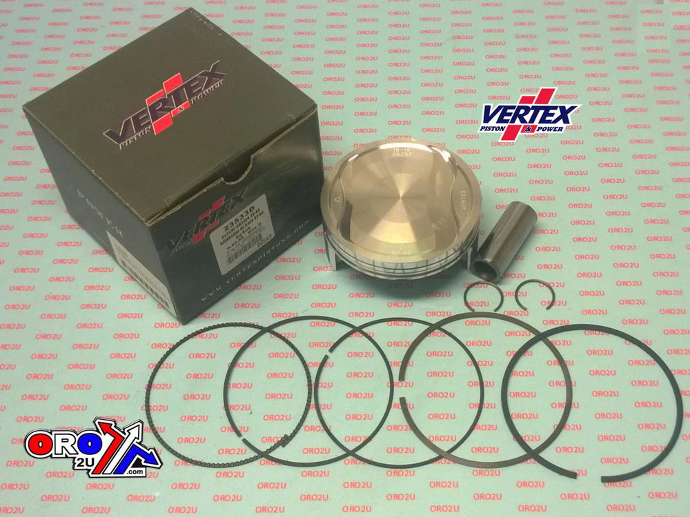 Vertex Piston 04-07 Arctic Cat 400 DVX 400cc +4mm Forged Big Bore Piston Kit 440cc.