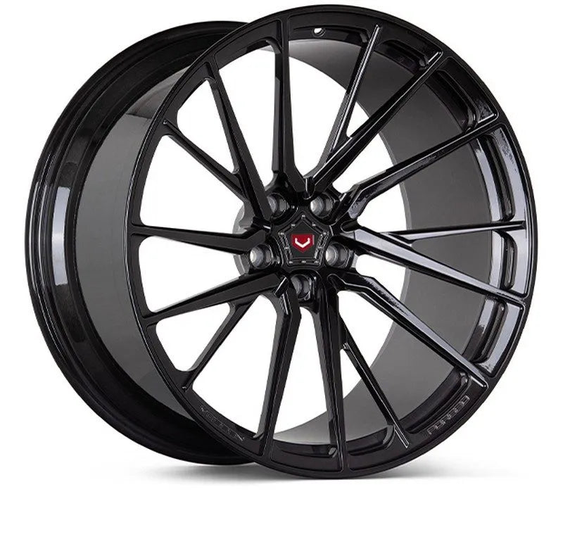 Vossen black auto part