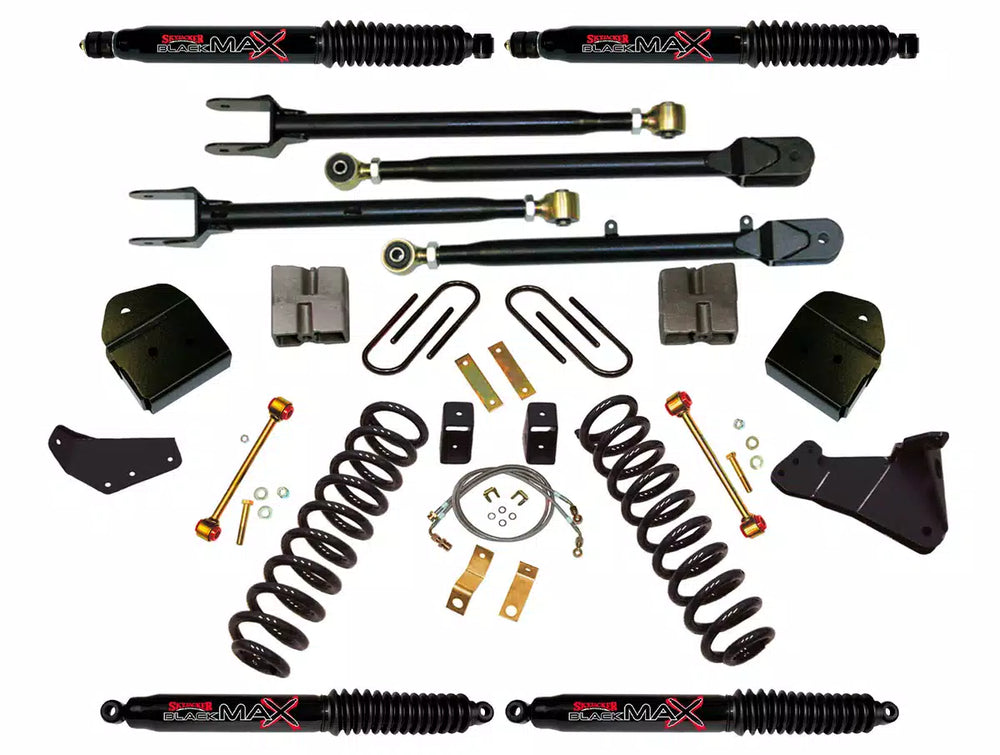 Skyjacker 4"KIT,08-10F250,DIES,4BLK M