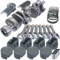 Eagle Chevy LT1350 1Pc 3.750in Crank 5.700in I-Beam Rods -16cc 4.030in Pistons Rotating Assembly