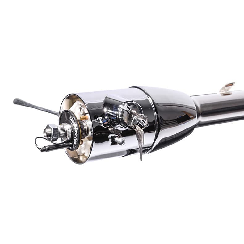 7078 MOPAR TILT KEY COLUMN MANUAL MF BBODY POLISHED STAINLESS