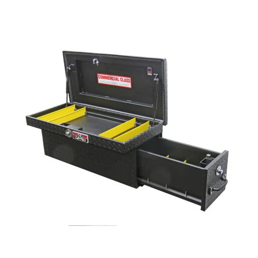 70IN LOSIDERSAFE W/REAR BEDSAFE ROLLER DRAWER COMM CLASS DRIVERS SIDE BLACK TEXTURE