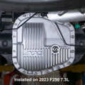 Pacific Performance Engineering Differential Cover Rear - Sterling 11.6 - Ford 6.7L Powerstroke HO 2023 and Later - Brushed