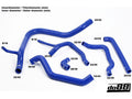 do88 SAAB 900 Turbo 16 84-93 Coolant Hoses Red