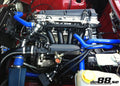 do88 SAAB 900 Turbo 16 84-93 Coolant Hoses Red
