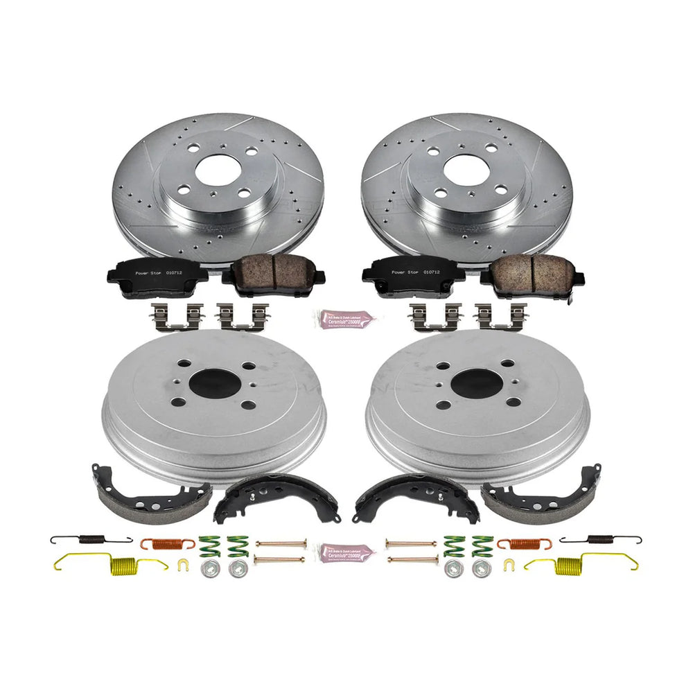 Power Stop 04-06 Scion xA Front & Rear Z23 Evolution Sport Brake Kit