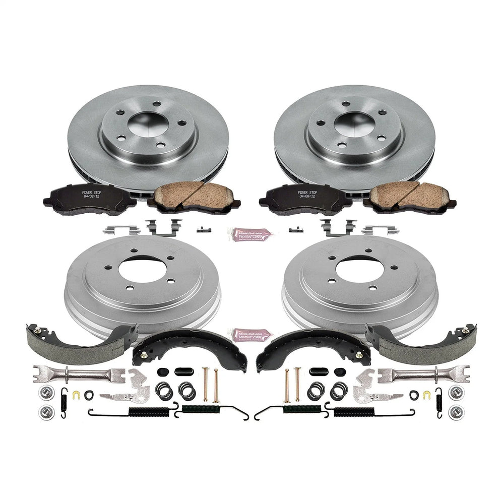 Power Stop 07-12 Dodge Caliber Front & Rear Autospecialty Brake Kit