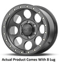 Mickey Thompson Classic Pro Black Wheel - 18X9 8X180 BP 5in BS 0 Offset 125.2mm Bore