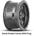 Mickey Thompson Classic Pro Black Wheel - 18X9 8X180 BP 5in BS 0 Offset 125.2mm Bore