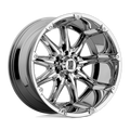 KMC XD SERIES XD779 BADLANDS GLOSS BLK MACH 18x9 8X6.5 bp 5.71 b/s 18 offset