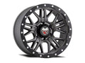 Mamba M25 18x9 5x127 ET12 Matte Grey w/ Black Lip Edge