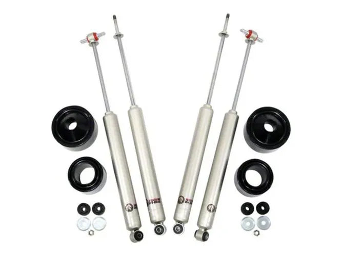 2.5 Inch Front 2.5 Inch Rear Lift Spacers w Shocks 07-18 Wrangler JK Freedom Off-Road