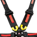Harness 6pt Black Cam L 3in/2in Shoulder FIA