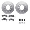 DFC 19-25 Ram 3500 Front Geospec Rotors with 5000 Advanced Brake Pads w/Hardware