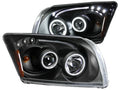 0712 CALIBER PROJECTOR BLACK CLEAR HALOS(CCFL)HEADLIGHTS DRIVER/PASSENGER