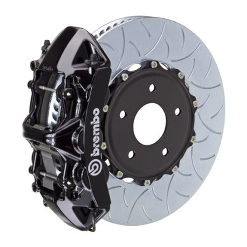 Brembo 19-22 Veloster N Front GT BBK 6 Piston Cast 350x34 2pc Rotor Slotted TY3L - Red