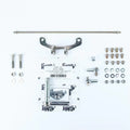TAIL MOUNT SHIFTER D AODE/4R70W TRANS W/CHROME 6IN STRAIGHT LEVER & MUSHROOM BLK