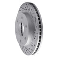DFC 16-24 Nissan Titan Xd Rear Right Drilled & Slotted Geoperformance Rotor