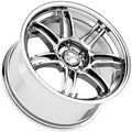 Kansei K17X Seven 18x10.5in / 5x114.3 BP / 22mm Offset / 73.1mm Bore - Chrome