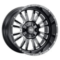 Weld Slingblade 20x9/8x165.1 BP/0 Offset/ 5 BS/125.1 Bore Gloss Black MIL