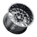 Weld Slingblade 20x9/8x165.1 BP/0 Offset/ 5 BS/125.1 Bore Gloss Black MIL