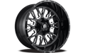 ~(57 lbs. 25X25X17)~ STROKE 22x14 8x165.10 GLOSS BLACK MILLED (-75 mm)