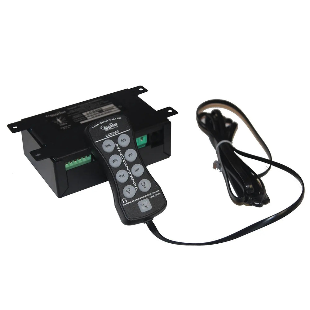 100W SMALL 9-BUTTON SIREN CONTROL S