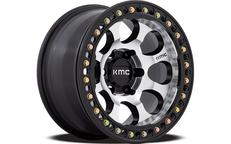 KM237 17X9 BLANK S-BLK-MACH-RG -12MM (108-140)