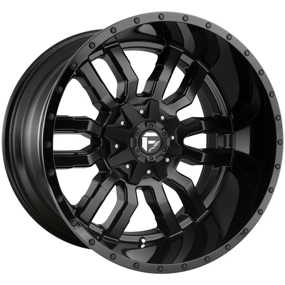 D596 22X10 6X135/5.5 MT-BLK-GBL 10M
