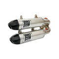 Big Gun 15-23 Polaris RZR XP 1000/RZR XP 4 1000 EXO Stainless Dual Slip On Exhaust