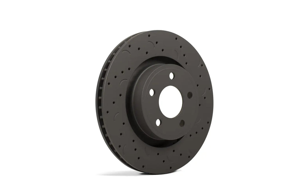 TALON CROSSDRILLED AND SLOTTED VENTED ROTOR 12.64 IN. DIAMETER 2.4 IN. HEIGHT