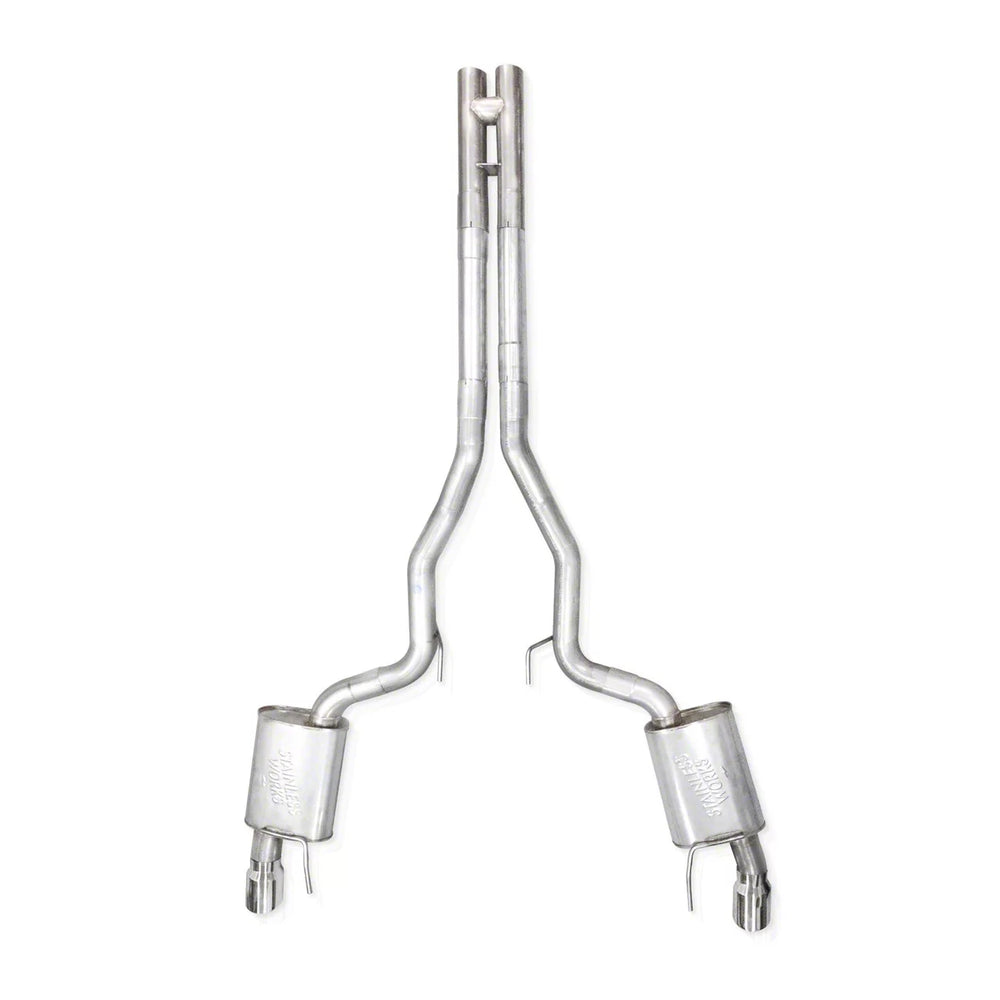 Stainless Works red cat-back exhaust