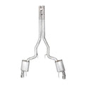 Stainless Works 2024 Mustang GT Catback Dual Tips Redline Sound H-Pipe Factory Connect Exhaust
