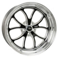 Weld S76 20x15 / 5x4.75 BP / 5.5in. BS Black Wheel (Low Pad) - Non-Beadlock