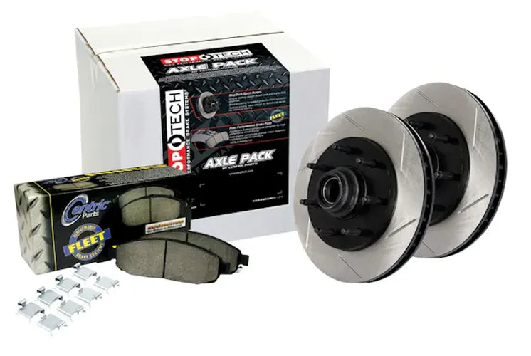TRUCK AXLE PACK, SLOTTED, REAR BRAK