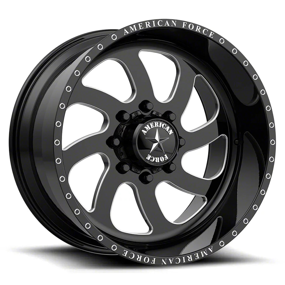 AW76 22X10 8X170 G-BLK MACH -25MM