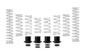 SET OF 8 SPRINGS + HARDWARE