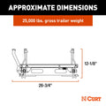 S25 5TH WHEEL SLIDER, 25,000 LBS.