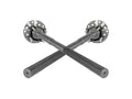 Yukon Stage 4 Jeep JK Re-Gear Kit w covers and Fr Rr Axles Dana 30 44 4.11 Ratio