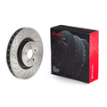 Brembo 2004 Subaru Impreza Front Premium Xtra Cross Drilled UV Coated Rotor - 5x100mm