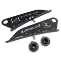 ~(6 lbs. 25X14X3)~ 2015-2017 CHEVROLET COLORADO: Front Roof LED Light Bar Mounts - To Mount One 40 IN Zroadz Straight OR Curved LED Light Bar or similar style