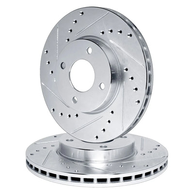 R1 Concepts Brake Rotor- D/S - Silver Fits Toyota Celica