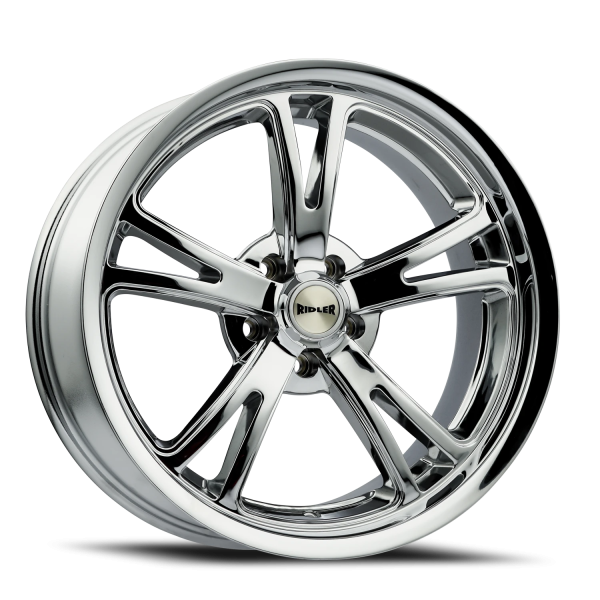RIDLER TYPE 606 CHROME 18X9.5 5-114.3 0MM 83.82MM