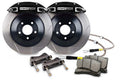 StopTech 08-13 Toyota Land Cruiser Rear BBK w/ Black ST-41 Calipers Slotted 380X32 Rotors