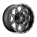 D534 16X8 BLANK MT-BLK-MIL 20MM (0-0)