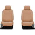 2222 GRAND WAGONEER POLYCOTTON SEATSAVER CUSTOM FRONT ROW SEAT COVERS TAN