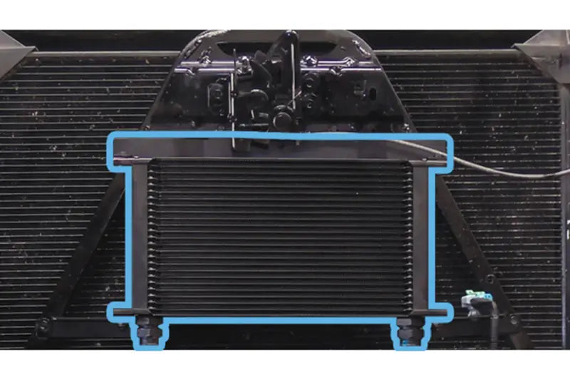 2003-2005 GM 6.6L Duramax Performance Transmission Cooler (Purple Clips)