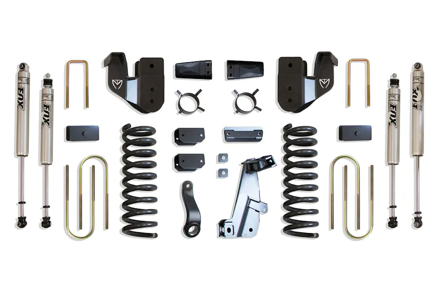 1318 RAM 3500 4WD 8IN LIFT KIT W/RADIUS ARM BRACKETS/FOX SHOCKS