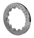 Wilwood Narrow Superlite 6R Front Hub Kit 12.88in Drill-Zinc Pol TCI-IFS 71-78 (Pinto Based)